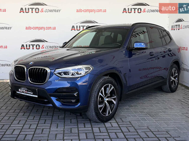 Синий БМВ Х3, объемом двигателя 2 л и пробегом 163 тыс. км за 32950 $, фото 1 на Automoto.ua
