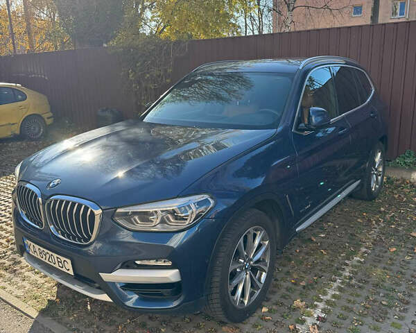 Синий БМВ Х3, объемом двигателя 2 л и пробегом 90 тыс. км за 32000 $, фото 1 на Automoto.ua