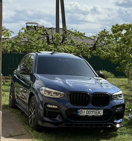 Синий БМВ Х3, объемом двигателя 3 л и пробегом 82 тыс. км за 42000 $, фото 1 на Automoto.ua