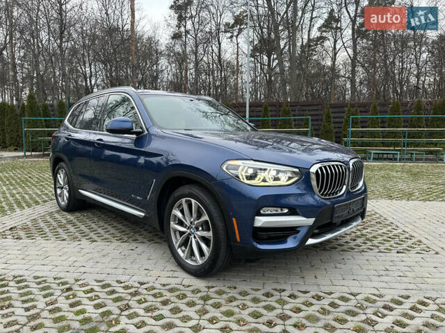 Синий БМВ Х3, объемом двигателя 2 л и пробегом 145 тыс. км за 28500 $, фото 1 на Automoto.ua
