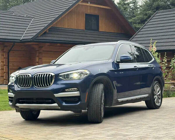Синий БМВ Х3, объемом двигателя 2 л и пробегом 46 тыс. км за 23200 $, фото 1 на Automoto.ua