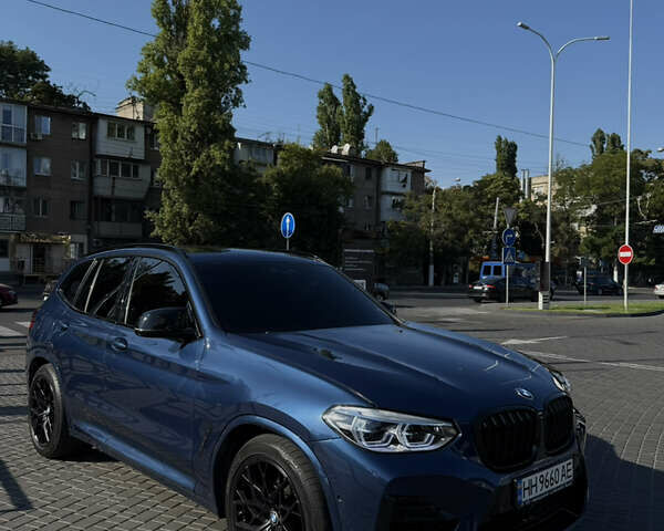 Синий БМВ Х3, объемом двигателя 2 л и пробегом 72 тыс. км за 31000 $, фото 1 на Automoto.ua