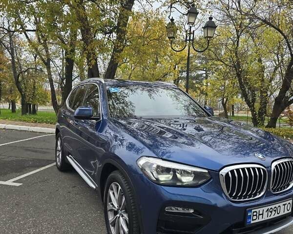 Синий БМВ Х3, объемом двигателя 2 л и пробегом 65 тыс. км за 25600 $, фото 1 на Automoto.ua