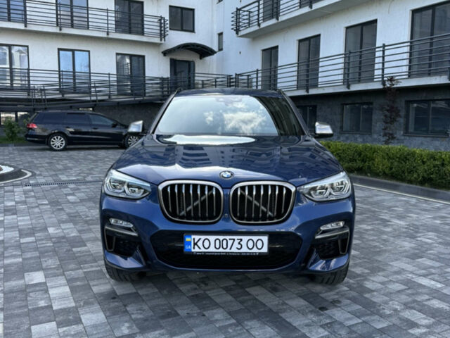 Синий БМВ Х3, объемом двигателя 3 л и пробегом 80 тыс. км за 39900 $, фото 1 на Automoto.ua