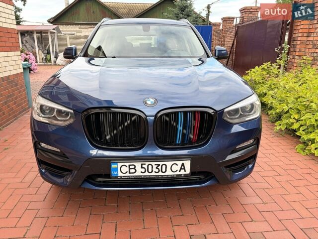 Синий БМВ Х3, объемом двигателя 2 л и пробегом 141 тыс. км за 25000 $, фото 1 на Automoto.ua