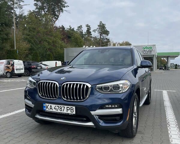 Синий БМВ Х3, объемом двигателя 2 л и пробегом 92 тыс. км за 33500 $, фото 1 на Automoto.ua