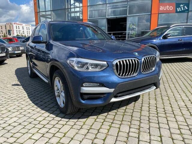 Синий БМВ Х3, объемом двигателя 2 л и пробегом 114 тыс. км за 29500 $, фото 1 на Automoto.ua