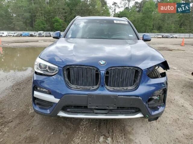 Синий БМВ Х3, объемом двигателя 2 л и пробегом 88 тыс. км за 21300 $, фото 1 на Automoto.ua