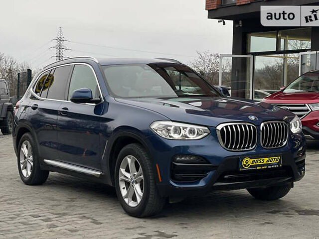 Синий БМВ Х3, объемом двигателя 2 л и пробегом 33 тыс. км за 40000 $, фото 1 на Automoto.ua
