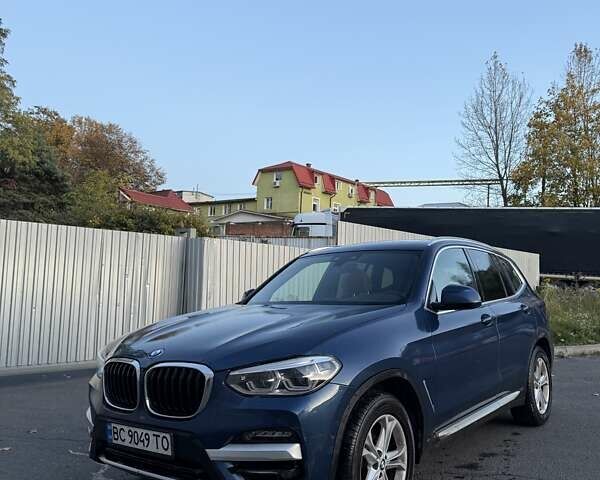 Синій БМВ Х3, об'ємом двигуна 2 л та пробігом 40 тис. км за 32000 $, фото 1 на Automoto.ua