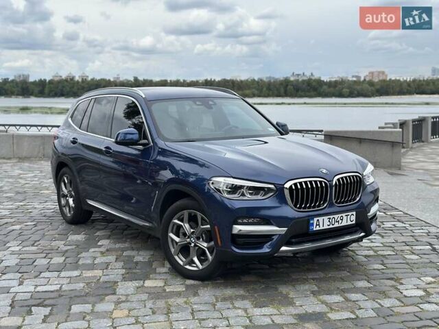 Синий БМВ Х3, объемом двигателя 2 л и пробегом 76 тыс. км за 29700 $, фото 1 на Automoto.ua