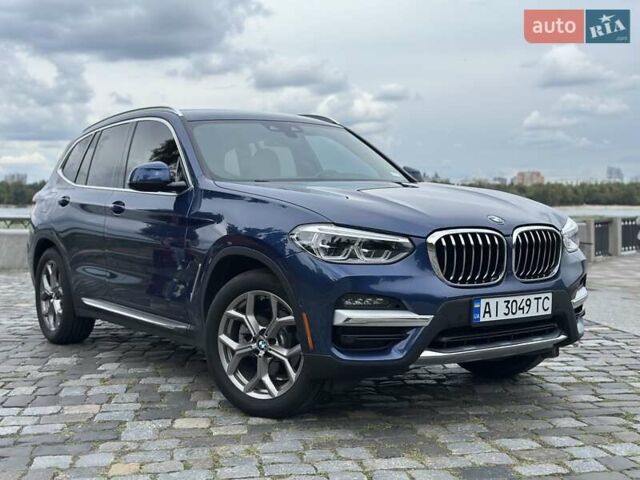 Синий БМВ Х3, объемом двигателя 2 л и пробегом 74 тыс. км за 30500 $, фото 1 на Automoto.ua