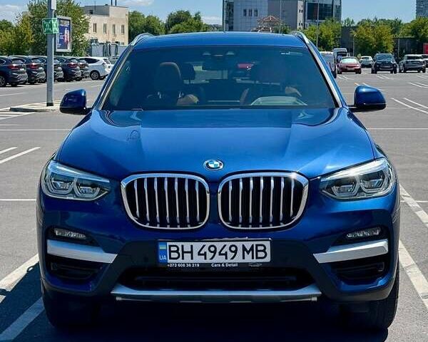 Синій БМВ Х3, об'ємом двигуна 2 л та пробігом 34 тис. км за 37500 $, фото 1 на Automoto.ua