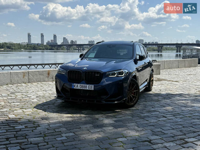 Синий БМВ Х3, объемом двигателя 3 л и пробегом 65 тыс. км за 59900 $, фото 1 на Automoto.ua