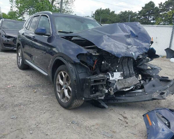 Синій БМВ Х3, об'ємом двигуна 2 л та пробігом 72 тис. км за 14700 $, фото 1 на Automoto.ua