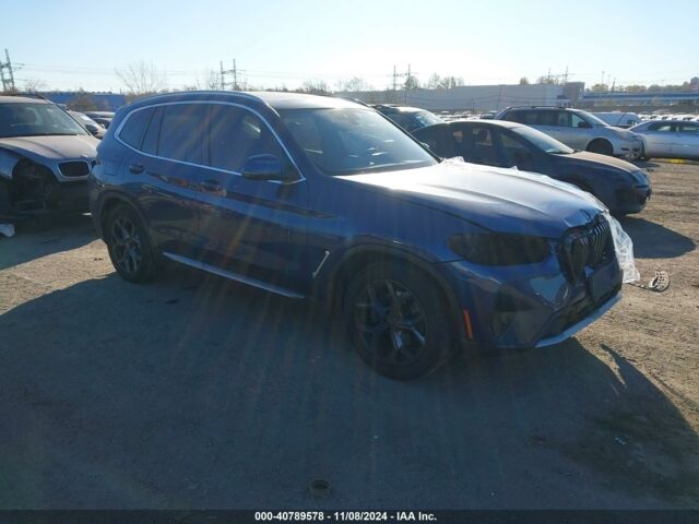 Синий БМВ Х3, объемом двигателя 2 л и пробегом 108 тыс. км за 27000 $, фото 1 на Automoto.ua