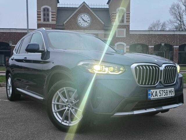 Синий БМВ Х3, объемом двигателя 3 л и пробегом 71 тыс. км за 57500 $, фото 1 на Automoto.ua