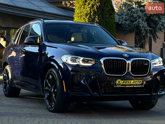 Синій БМВ Х3, об'ємом двигуна 3 л та пробігом 20 тис. км за 52700 $, фото 1 на Automoto.ua