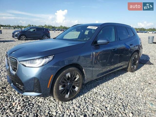 Синий БМВ Х3, объемом двигателя 2 л и пробегом 5 тыс. км за 47200 $, фото 1 на Automoto.ua