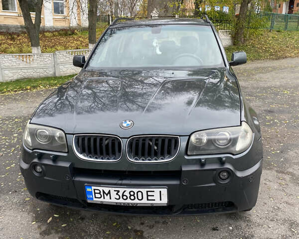Зеленый БМВ Х3, объемом двигателя 2 л и пробегом 340 тыс. км за 8700 $, фото 1 на Automoto.ua