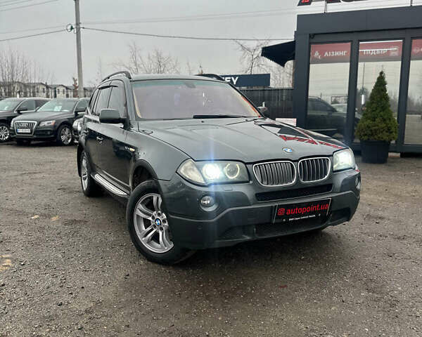Зеленый БМВ Х3, объемом двигателя 3 л и пробегом 308 тыс. км за 8999 $, фото 1 на Automoto.ua