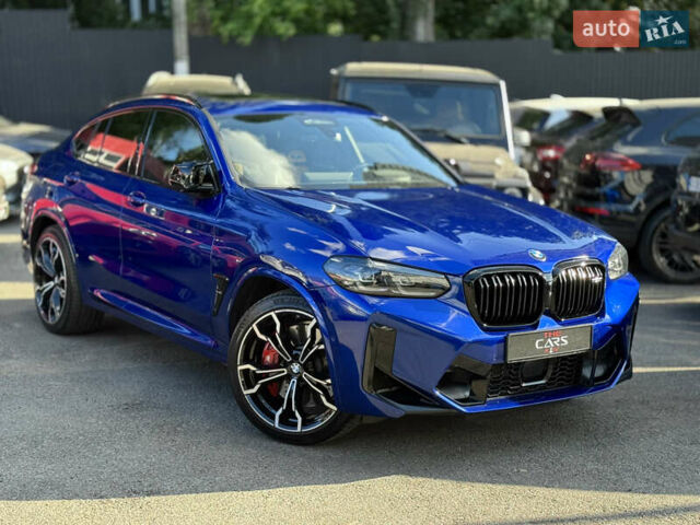 Синий БМВ X4 M, объемом двигателя 3 л и пробегом 27 тыс. км за 79900 $, фото 1 на Automoto.ua