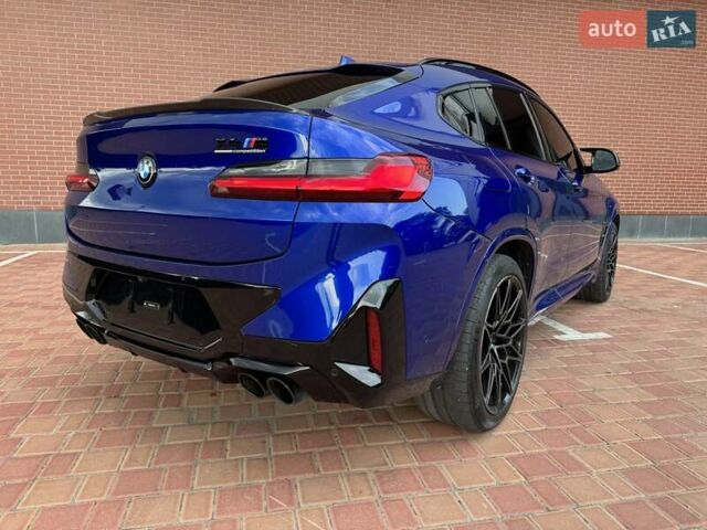 Синий БМВ X4 M, объемом двигателя 2.99 л и пробегом 20 тыс. км за 79000 $, фото 1 на Automoto.ua