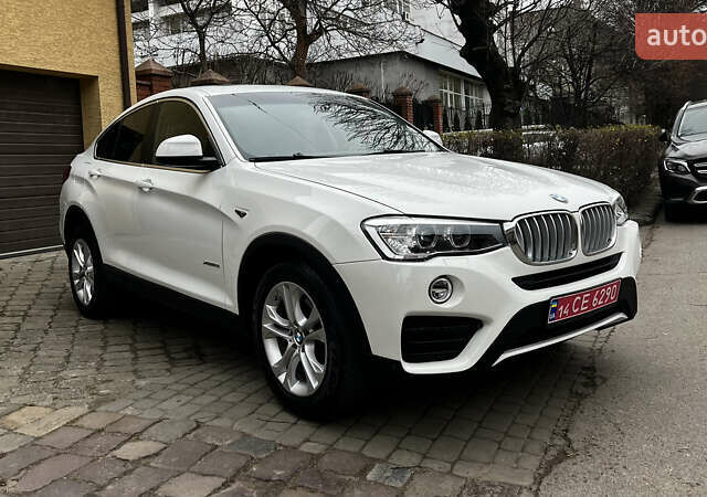 Белый БМВ Х4, объемом двигателя 2 л и пробегом 159 тыс. км за 19400 $, фото 1 на Automoto.ua