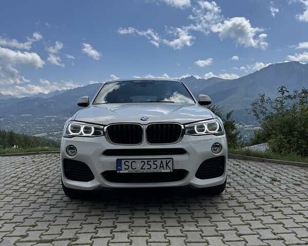 Белый БМВ Х4, объемом двигателя 2 л и пробегом 163 тыс. км за 23500 $, фото 1 на Automoto.ua