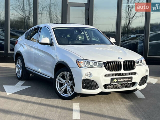 БМВ Х4 2016 у Києві на Automoto.ua Білий БМВ Х4, об'ємом двигуна 2 л та пробігом 106 тис. км за 21900 $, фото 1 на Automoto.ua