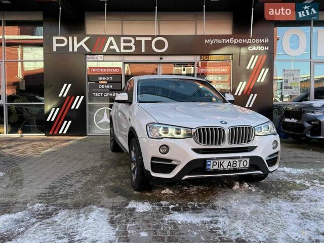 Белый БМВ Х4, объемом двигателя 2 л и пробегом 91 тыс. км за 27900 $, фото 1 на Automoto.ua