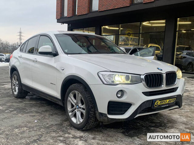 Белый БМВ Х4, объемом двигателя 2 л и пробегом 179 тыс. км за 35100 $, фото 1 на Automoto.ua