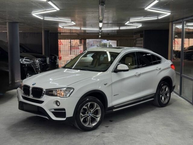 Белый БМВ Х4, объемом двигателя 2 л и пробегом 93 тыс. км за 21000 $, фото 1 на Automoto.ua