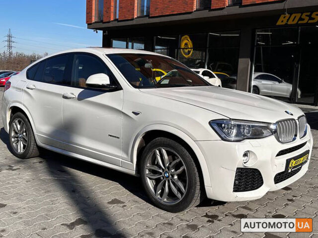 Белый БМВ Х4, объемом двигателя 2 л и пробегом 65 тыс. км за 33500 $, фото 1 на Automoto.ua