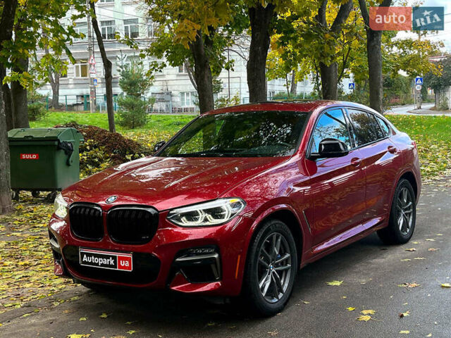 Красный БМВ Х4, объемом двигателя 3 л и пробегом 84 тыс. км за 43940 $, фото 1 на Automoto.ua