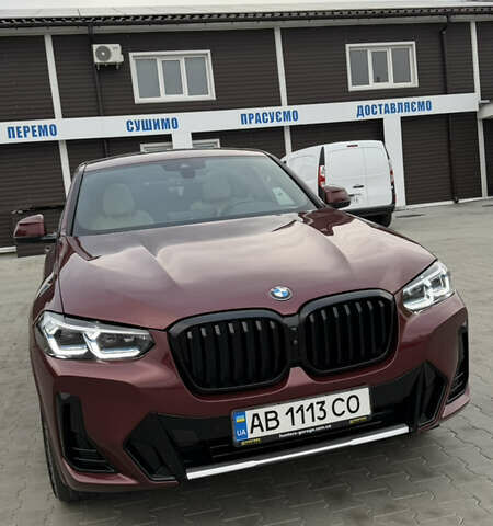 Красный БМВ Х4, объемом двигателя 2 л и пробегом 78 тыс. км за 49300 $, фото 1 на Automoto.ua