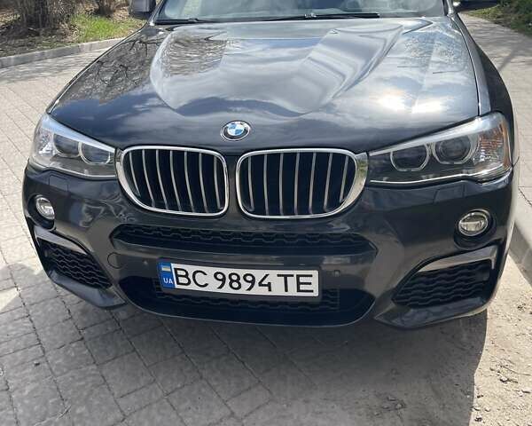 Серый БМВ Х4, объемом двигателя 2.98 л и пробегом 156 тыс. км за 26700 $, фото 1 на Automoto.ua