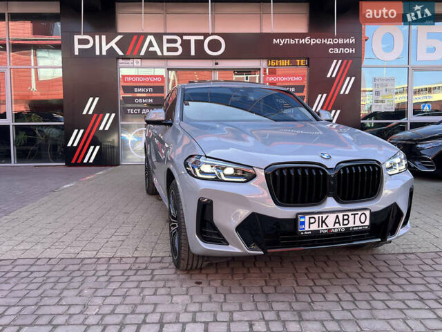 Серый БМВ Х4, объемом двигателя 2 л и пробегом 22 тыс. км за 59900 $, фото 1 на Automoto.ua
