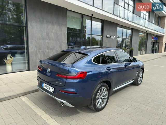 Синий БМВ Х4, объемом двигателя 2 л и пробегом 130 тыс. км за 38100 $, фото 1 на Automoto.ua