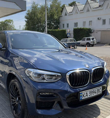 Синій БМВ Х4, об'ємом двигуна 2 л та пробігом 85 тис. км за 42520 $, фото 1 на Automoto.ua