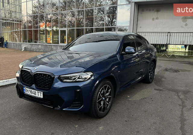 Синий БМВ Х4, объемом двигателя 2 л и пробегом 11 тыс. км за 65000 $, фото 1 на Automoto.ua