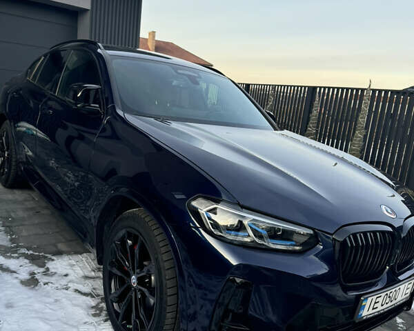Синий БМВ Х4, объемом двигателя 3 л и пробегом 29 тыс. км за 62500 $, фото 1 на Automoto.ua