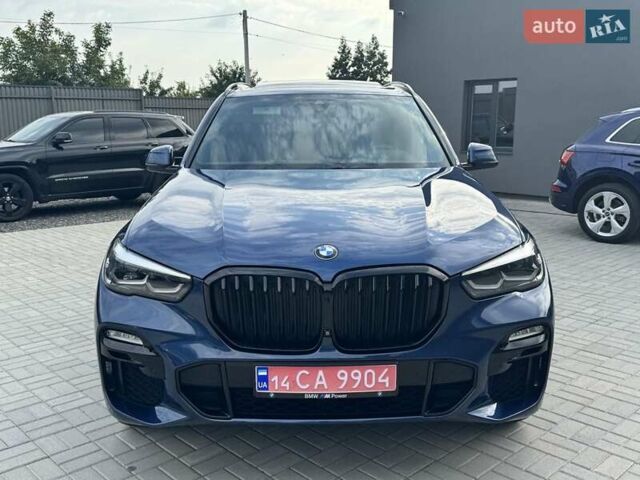 Синий БМВ Х5 М, объемом двигателя 3 л и пробегом 139 тыс. км за 42500 $, фото 1 на Automoto.ua