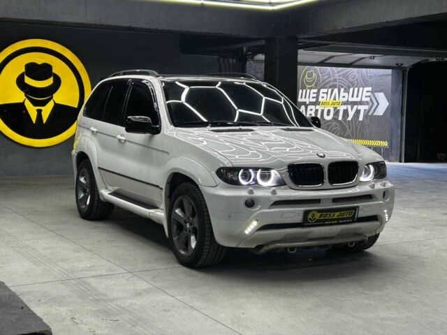 Білий БМВ Х5, об'ємом двигуна 4.8 л та пробігом 250 тис. км за 11700 $, фото 1 на Automoto.ua