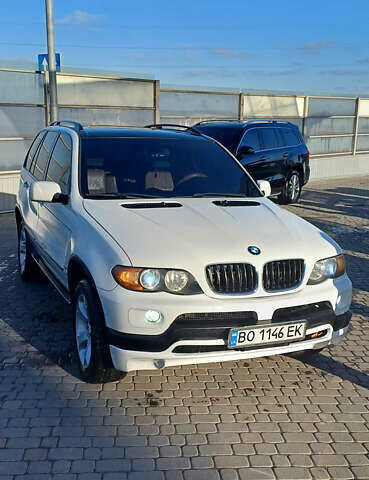 Белый БМВ Х5, объемом двигателя 3 л и пробегом 340 тыс. км за 8600 $, фото 1 на Automoto.ua