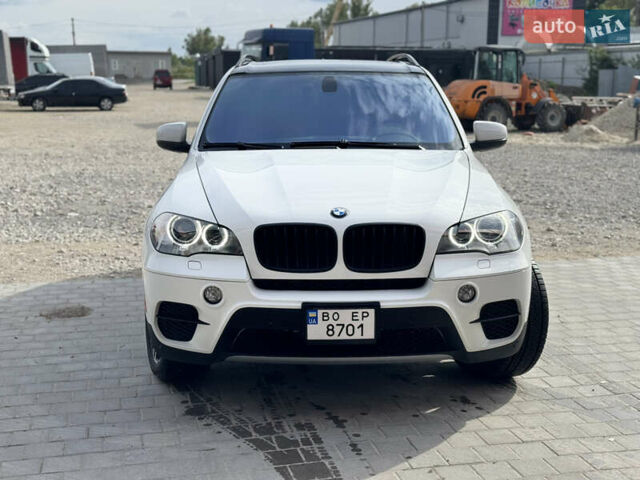 БМВ Х5 2011 в Тернополе на Automoto.ua Белый БМВ Х5, объемом двигателя 2.99 л и пробегом 252 тыс. км за 18200 $, фото 1 на Automoto.ua