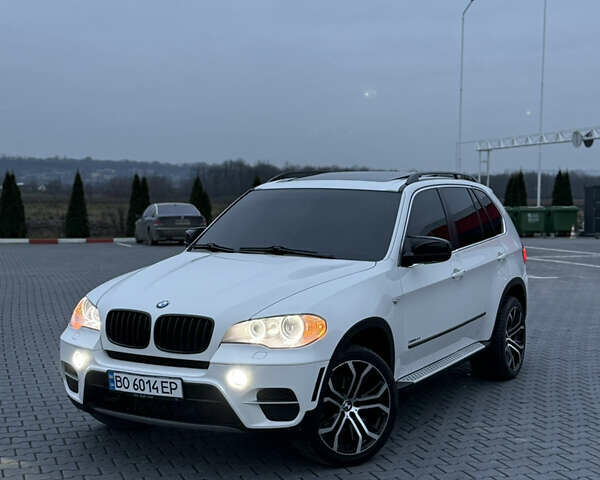 Белый БМВ Х5, объемом двигателя 3 л и пробегом 224 тыс. км за 13300 $, фото 1 на Automoto.ua
