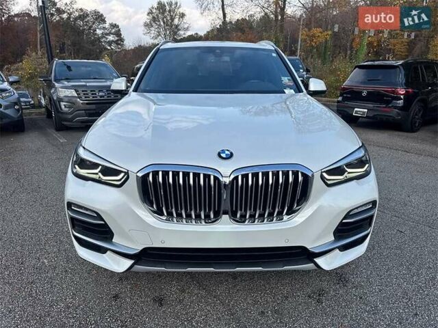 Белый БМВ Х5, объемом двигателя 3 л и пробегом 57 тыс. км за 16300 $, фото 1 на Automoto.ua