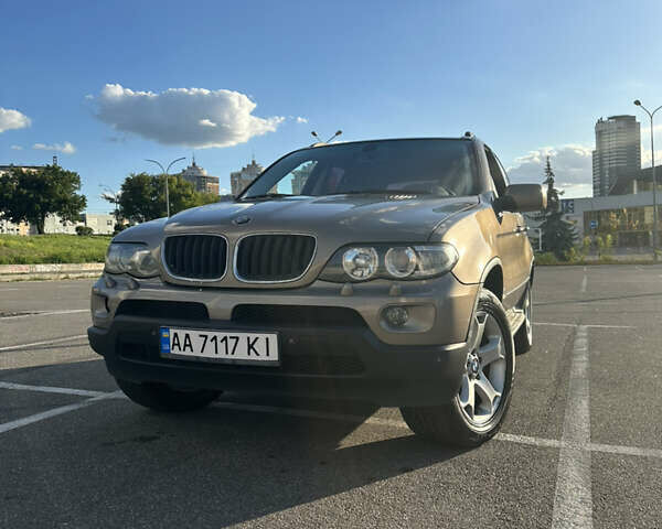 Бежевый БМВ Х5, объемом двигателя 3 л и пробегом 296 тыс. км за 8800 $, фото 1 на Automoto.ua