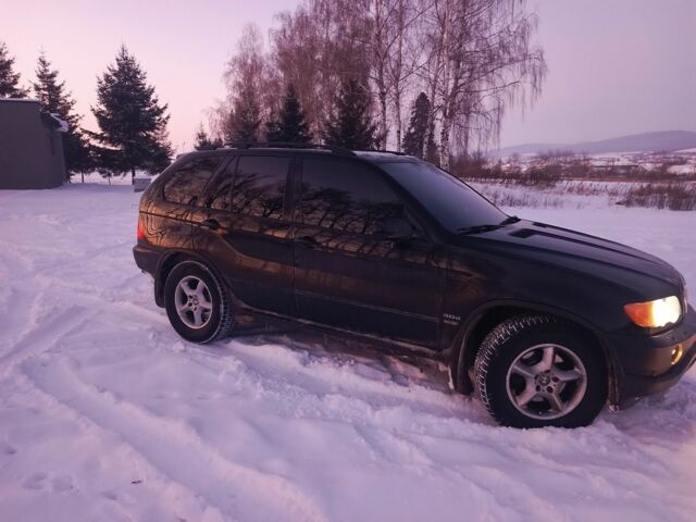 Чорний БМВ Х5, об'ємом двигуна 3 л та пробігом 321 тис. км за 6000 $, фото 1 на Automoto.ua